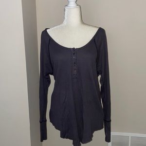 Women’s Small Waffle Knit Long Sleeve